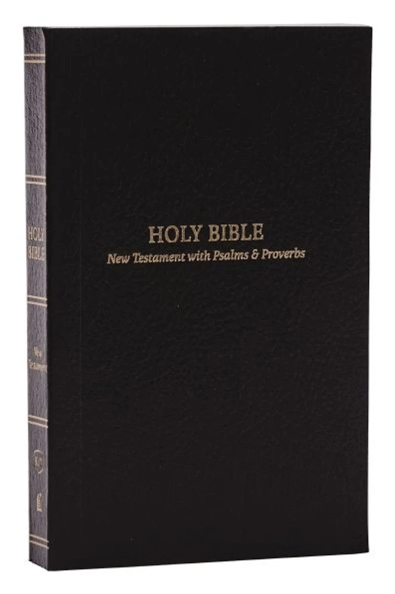 KJV Holy Bible: Pocket New Testament with Psalms and Proverbs, Softcover, Red Letter