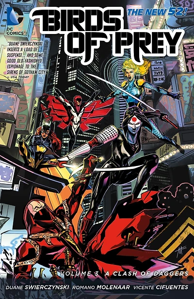 Birds of Prey Vol. 3: A Clash of Daggers (The New 52)