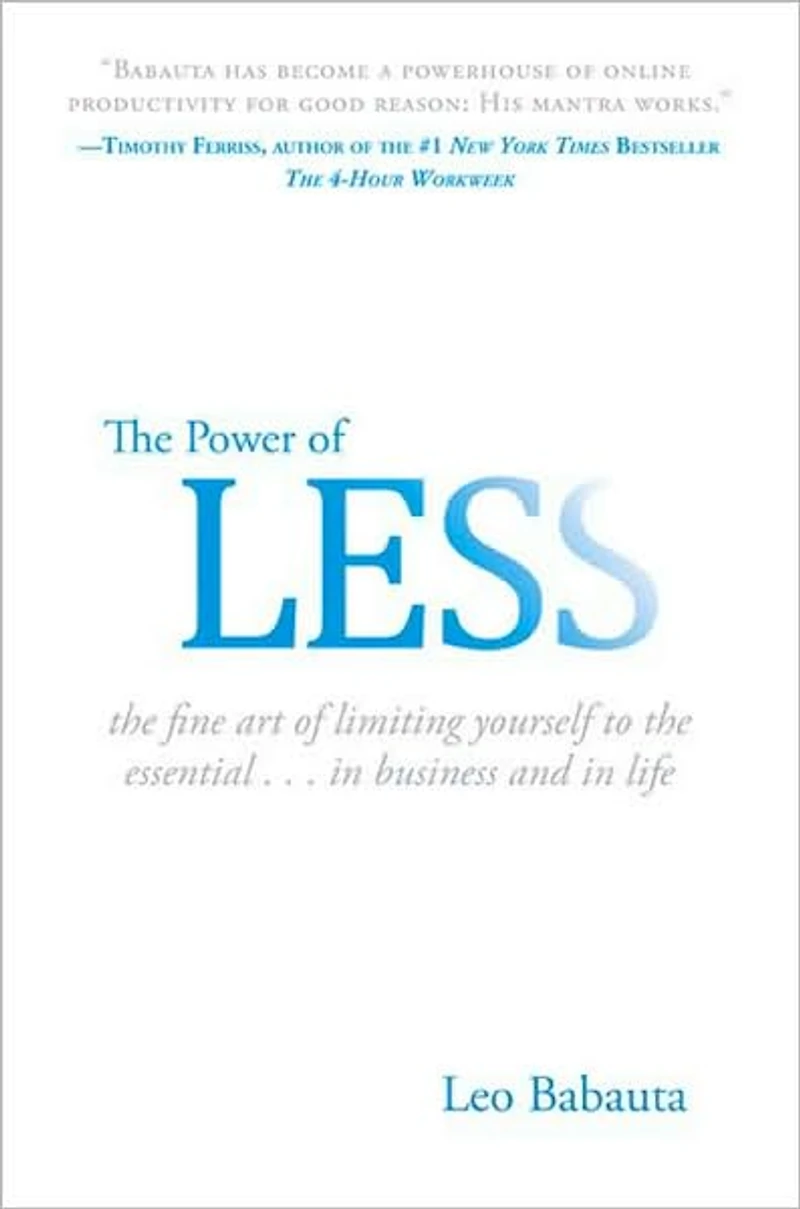 the Power of Less: Fine Art Limiting Yourself to Essential...in Business and Life