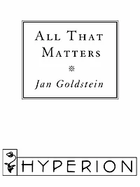 All That Matters