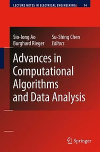 Advances Computational Algorithms and Data Analysis