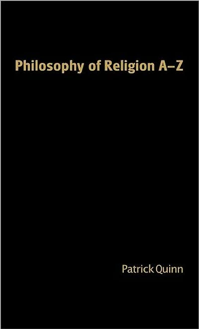 Philosophy of Religion A-Z
