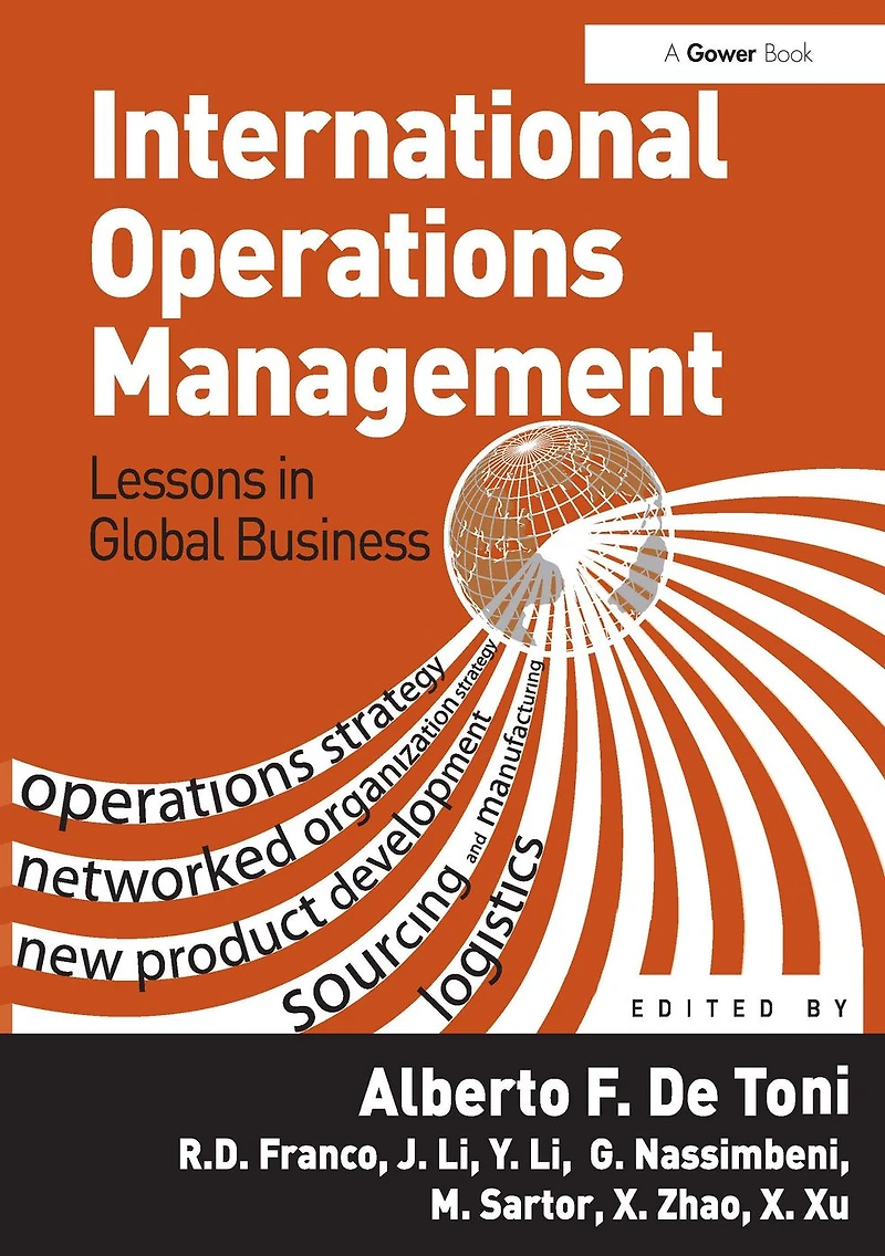 International Operations Management: Lessons Global Business