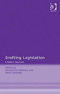 Drafting Legislation: A Modern Approach