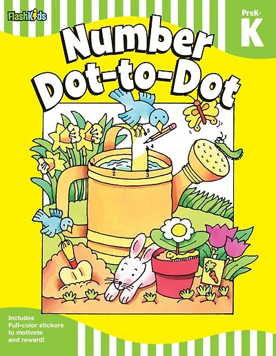 Number Dot-to-Dot: Grade Pre-K-K (Flash Skills)