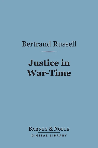 Justice War-Time (Barnes & Noble Digital Library)