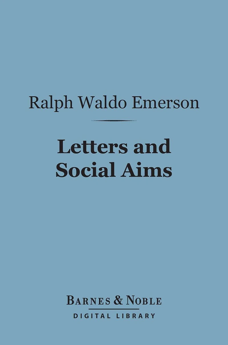 Letters and Social Aims