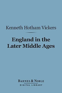 England the Later Middle Ages