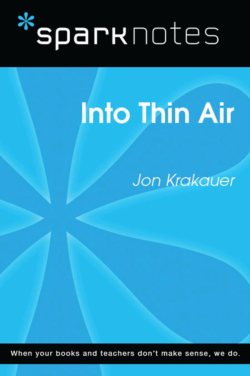 Into Thin Air (SparkNotes Literature Guide)