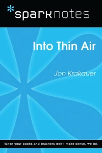 Into Thin Air (SparkNotes Literature Guide)