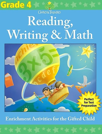 Gifted & Talented: Grade 4 Reading, Writing & Math (Flash Kids Gifted & Talented)