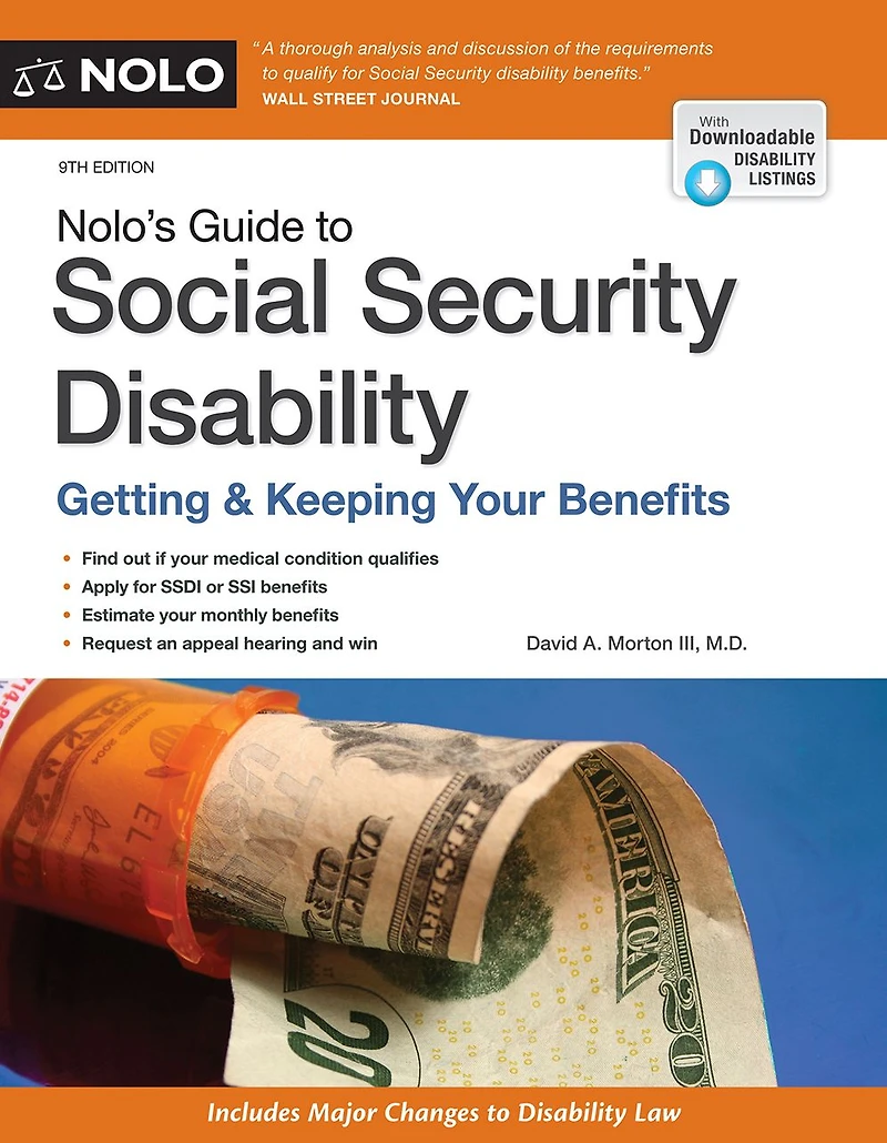 Nolo's Guide to Social Security Disability: Getting & Keeping Your Benefits