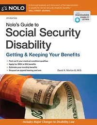 Nolo's Guide to Social Security Disability: Getting & Keeping Your Benefits