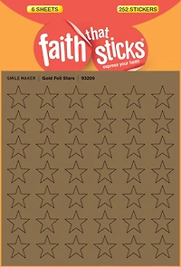 Gold Foil Stars
