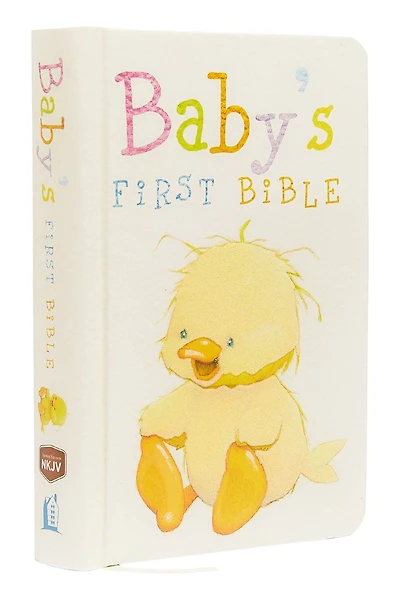 NKJV, Baby's First Bible, Hardcover, White: Holy Bible, New King James Version