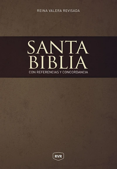 Santa Biblia Reina Valera Revisada RVR, con Referencias y Concordancia, Tapa Dura