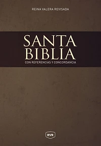 Santa Biblia Reina Valera Revisada RVR, con Referencias y Concordancia, Tapa Dura
