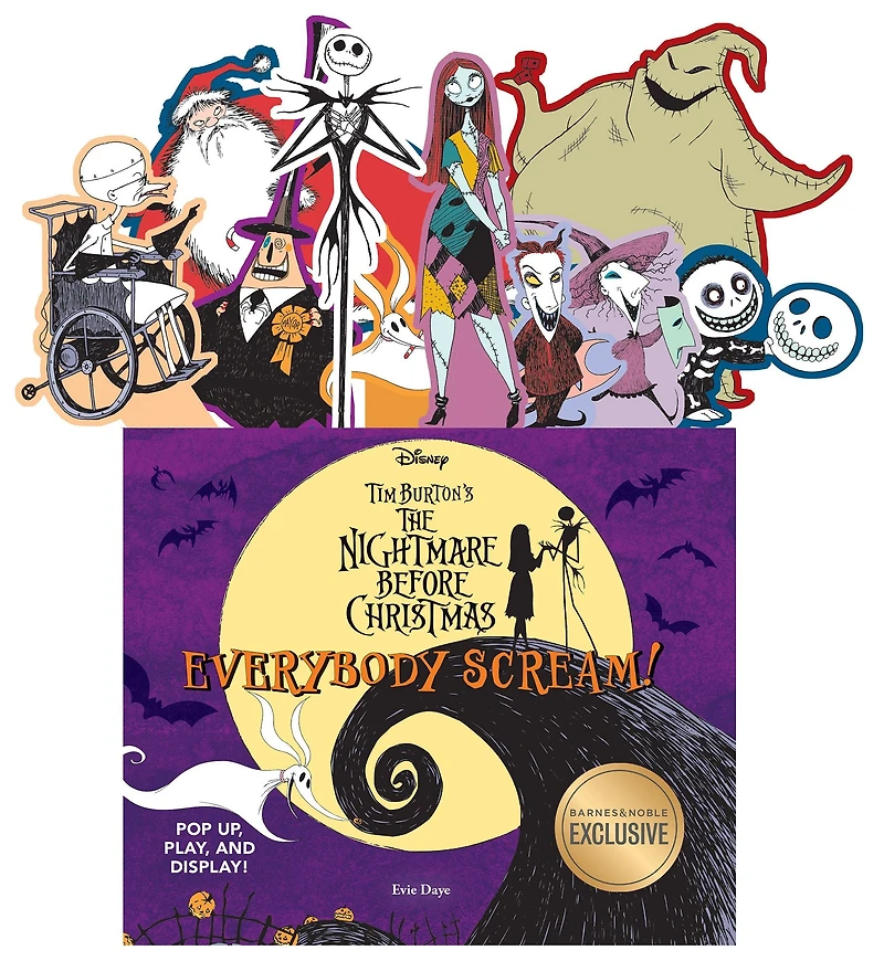Everybody Scream!: Disney Tim Burton's The Nightmare Before Christmas: Pop Up, Play, and Display!