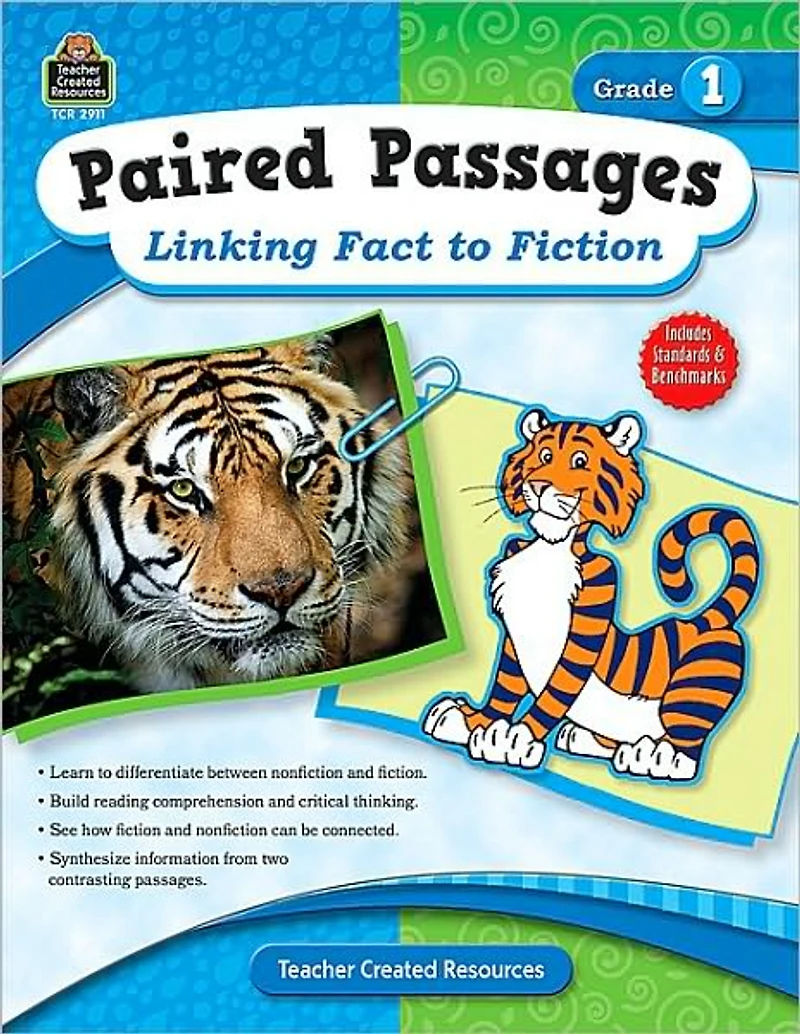 Paired Passages: Linking Fact to Fiction Grade 1