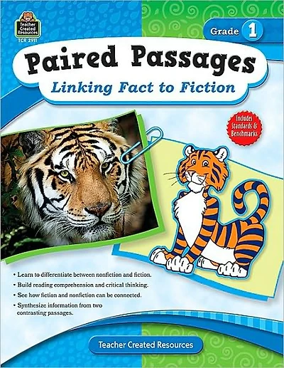 Paired Passages: Linking Fact to Fiction Grade 1