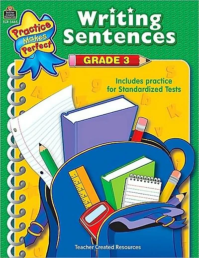 Writing Sentences Gr. 3 (Practice Makes Perfect Series)