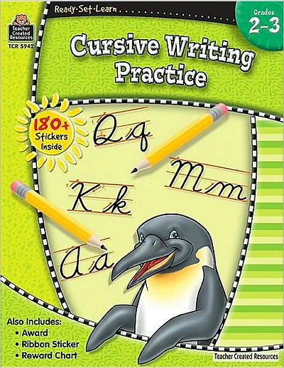 Cursive Writing Practice (Grade 2-3)