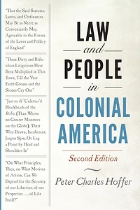 Law and People Colonial America