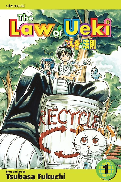 The Law of Ueki, Vol. 1: Thrasing Trash Into Trees!