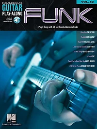 Funk: Guitar Play-Along Volume 52