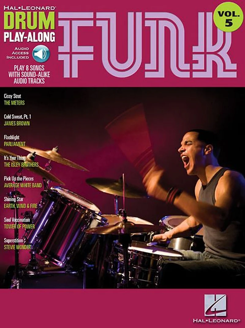 Funk (Songbook): Drum Play-Along Volume 5