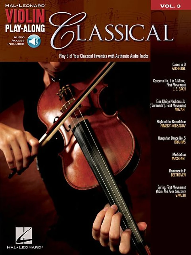 Classical (Songbook): Violin Play-Along Volume 3
