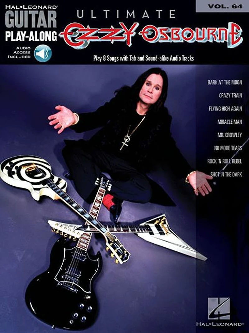 Ozzy Osbourne: Guitar Play-Along Volume 64