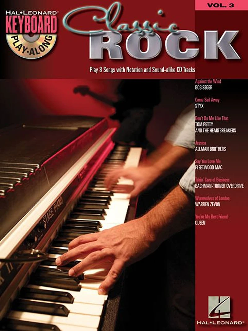 Classic Rock (Songbook): Keyboard Play-Along Volume 3