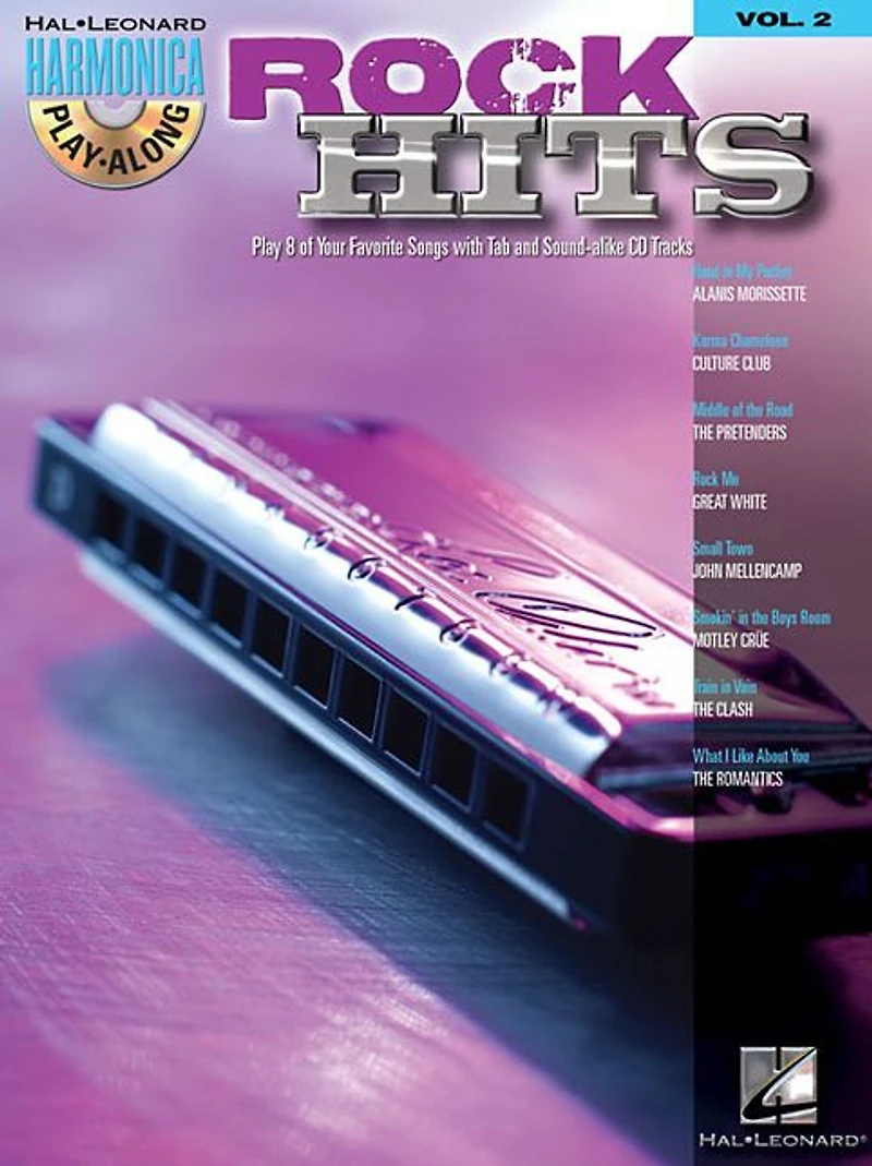 Rock Hits (Songbook): Harmonica Play-Along Volume 2