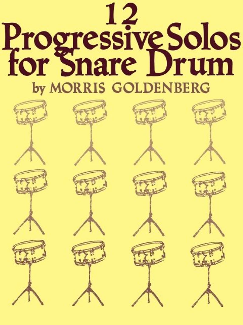 Twelve Progressive Solos for Snare Drum (Songbook)