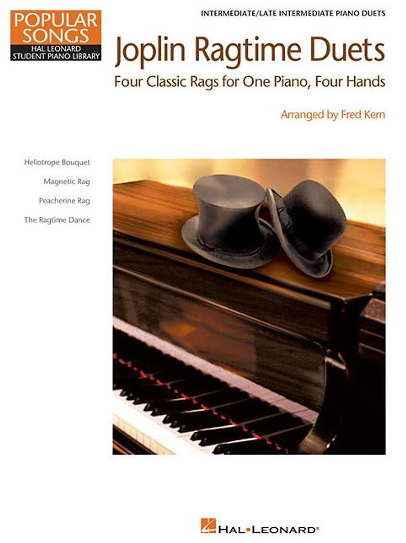 Joplin Ragtime Duets (Songbook): NFMC 2020-2024 Selection Hal Leonard Student Piano Library Intermediate - Level 5 1 Piano, 4 Hands
