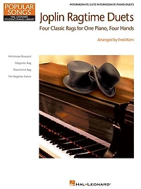 Joplin Ragtime Duets (Songbook): NFMC 2020-2024 Selection Hal Leonard Student Piano Library Intermediate - Level 5 1 Piano, 4 Hands
