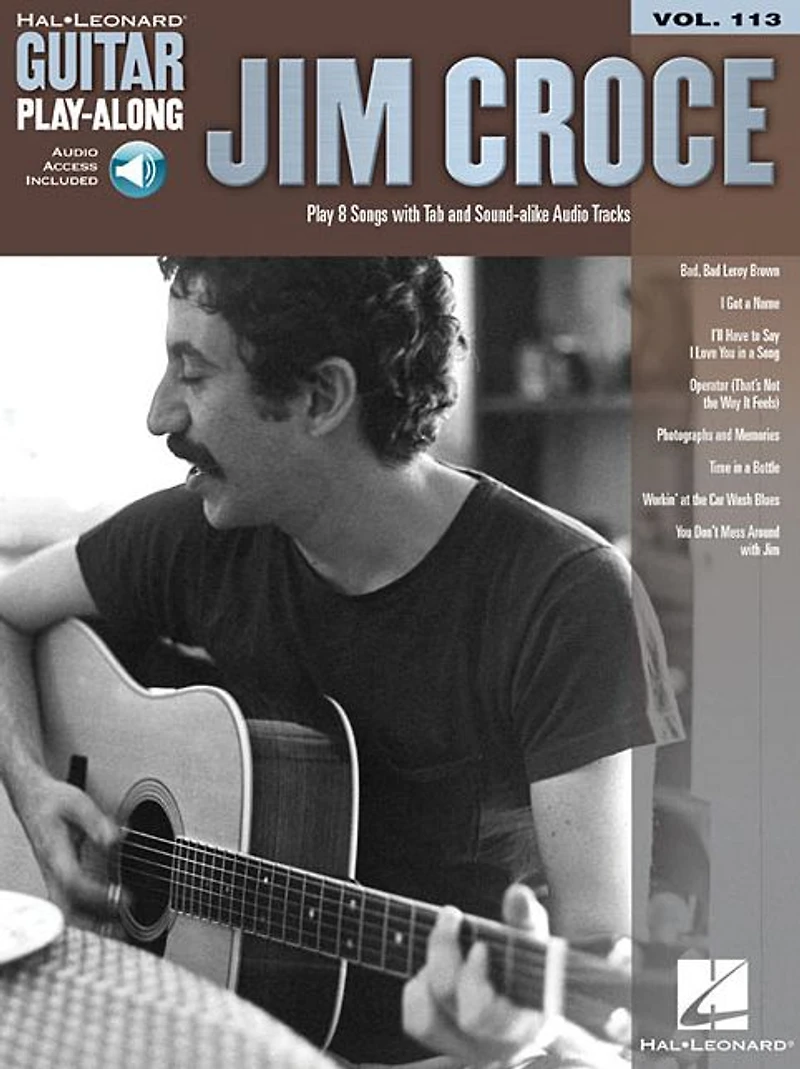 Jim Croce: Guitar Play-Along Volume 113