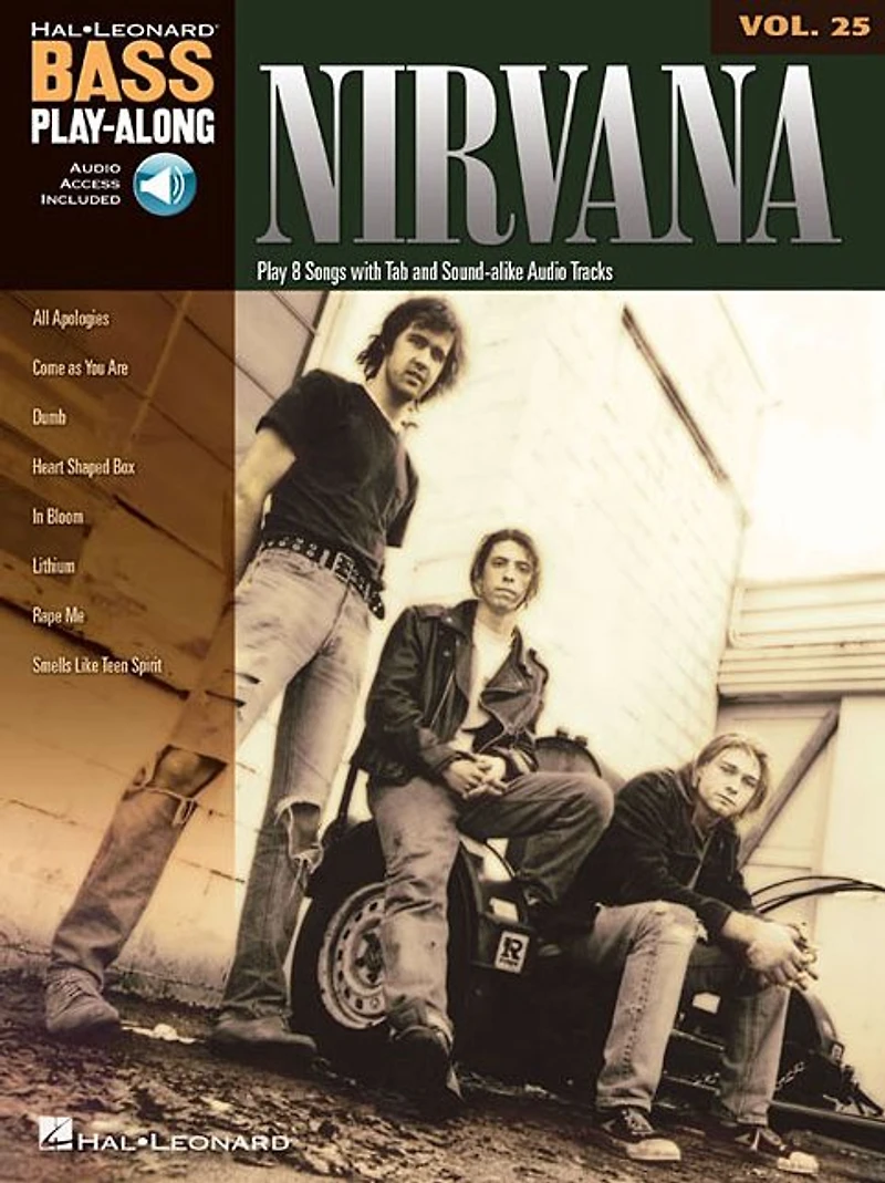 Nirvana (Songbook): Bass Play-Along Volume 25