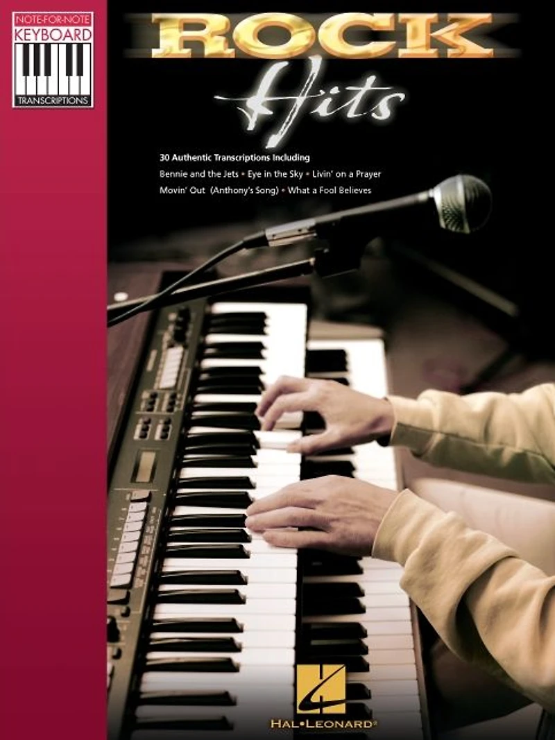 Rock Hits (Songbook): Keyboard Play-Along Volume 5