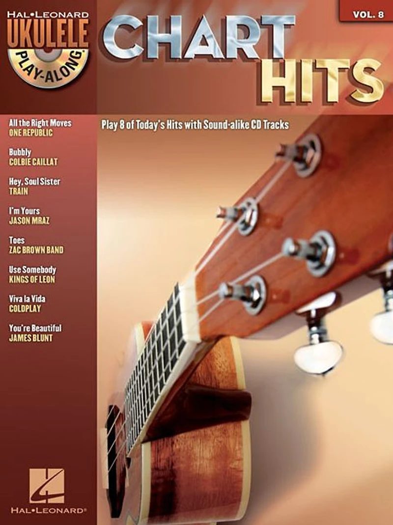 Chart Hits: Ukulele Play-Along Volume 8