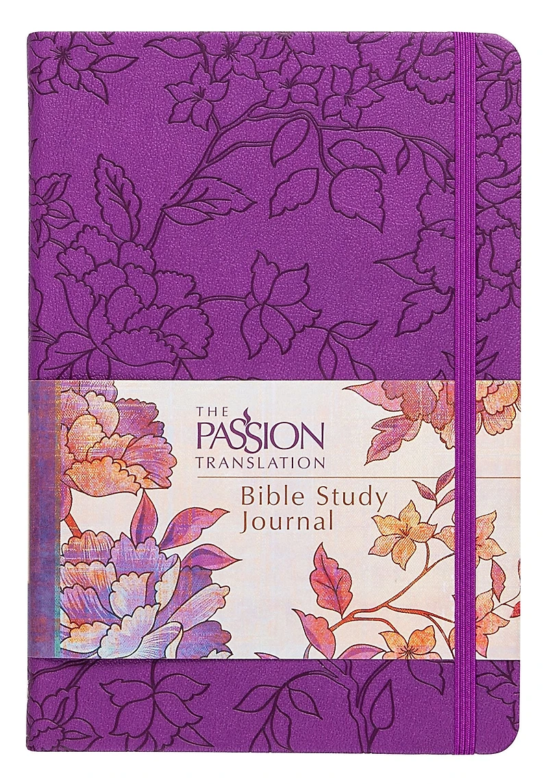 The Passion Translation Bible Study Journal (Peony)