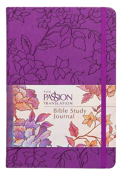 The Passion Translation Bible Study Journal (Peony)
