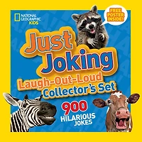 National Geographic Kids Just Joking Laugh-Out-Loud Collector's Set: 900 Hilarious Jokes