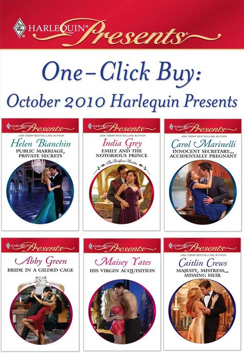 One-Click Buy: October 2010 Harlequin Presents
