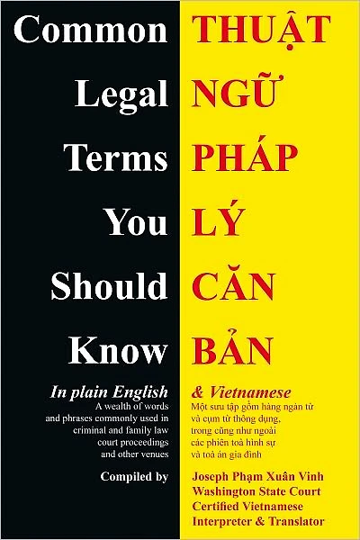 Common Legal Terms You Should Know: in plain English and Vietnamese