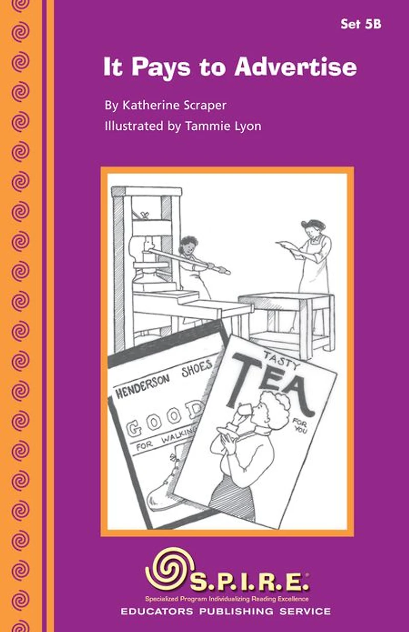 SPIRE Decodable Readers, Set 5B: It Pays to Advertise