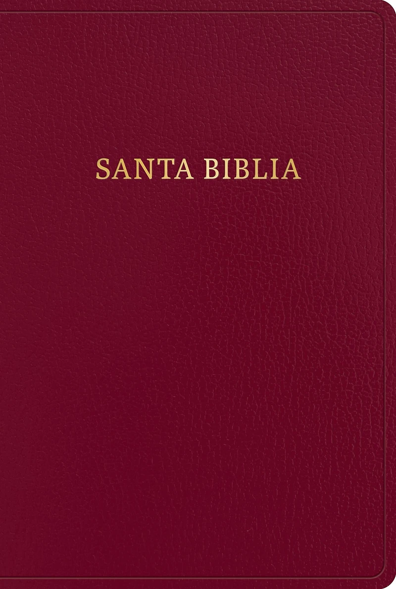 RVR 1960 Biblia letra gigante, borgoña imitación piel con índice (Edición 2023): Santa Biblia