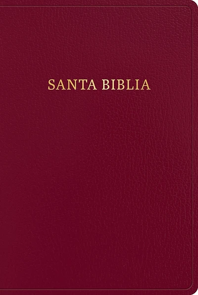 RVR 1960 Biblia letra gigante, borgoña imitación piel con índice (Edición 2023): Santa Biblia