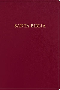 RVR 1960 Biblia letra gigante, borgoña imitación piel con índice (Edición 2023): Santa Biblia